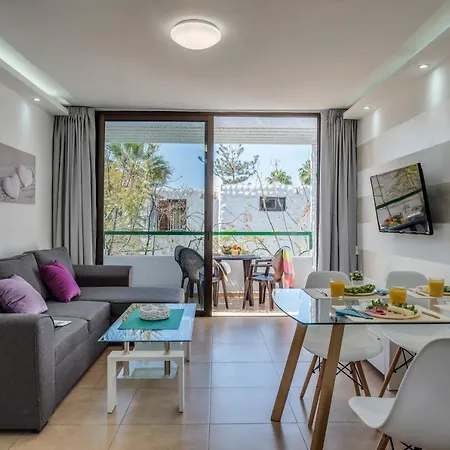 Lejlighedshotel 304 First Floor Quite Bungalow Terrace & Pool Playa de las Américas
